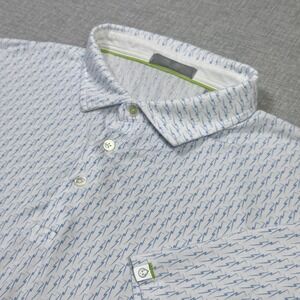 Tasc Performance Polo Shirt Mens XL White Micro Modal‎ Golf Performance
